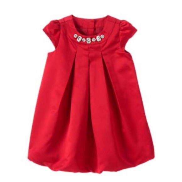 Gem Bubble Dress in Red by Gymboree. NWT - Picture 6 of 8